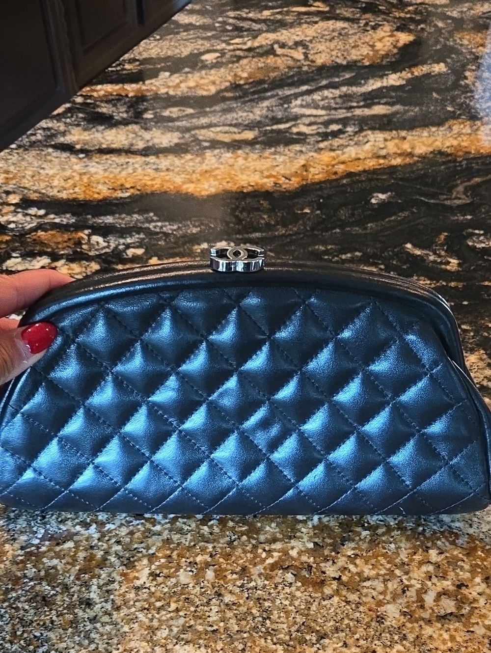 VINTAGE CHANEL Quilted Clutch